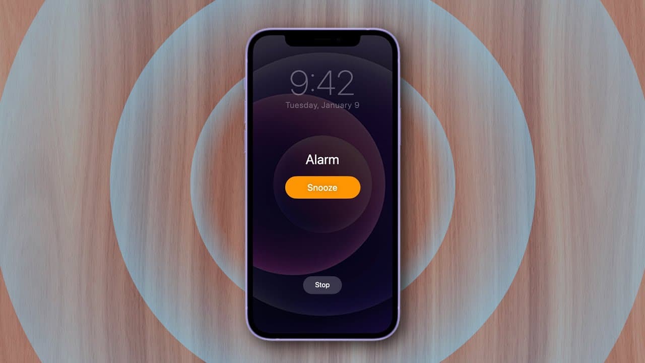 iphone 13 pro alarm not working