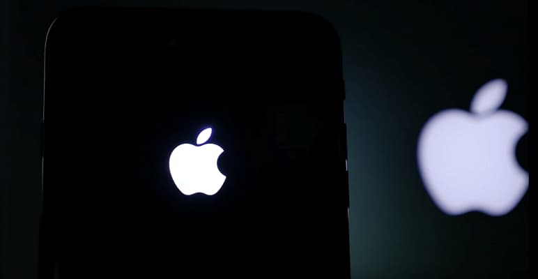 iPhone Flashing Apple Logo
