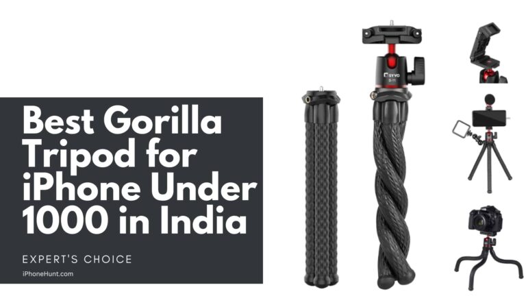 Best Gorilla Tripod for iPhone Under 1000 in India