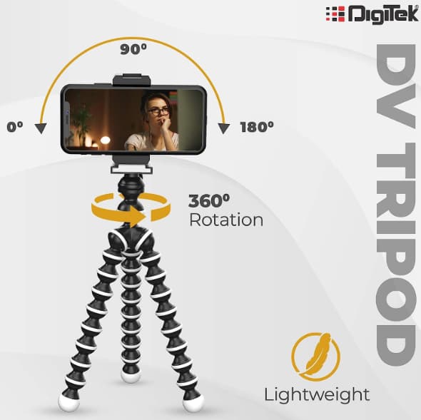 DIGITEK (DTR 260 GT) Gorilla Tripod Mini Tripod for iPhone