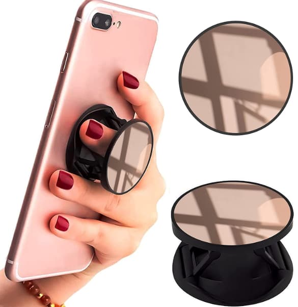 Eggshell Mobile Finger Grip Back Holder Socket for iPhone