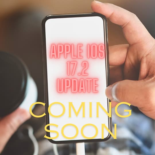 Apple iOS 17.2 Update